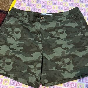 Old Navy Olive Green Everyday Shorts